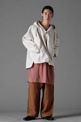 O project 23SS pullover hooded jacket styling