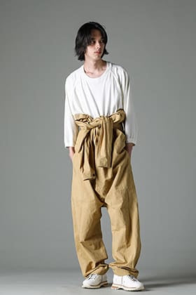 O project x FEIT Shoes ジャンプスーツスタイル