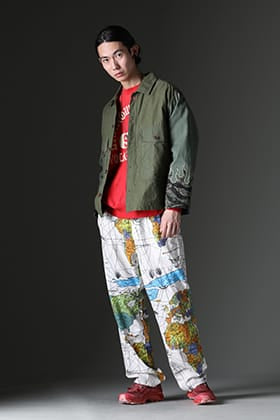 ink & ©SAINT M×××××× 2023SS 春夏カラー シャツジャケットスタイル