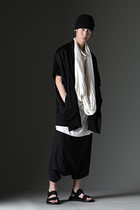 JULIUS 2023 SS Monotone Loose Silhouette Style