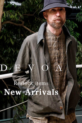 [Arrival Information] Restock from DEVOA 23SS Collection