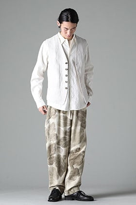 NOUSAN & forme d'expression 23SS : Pattern Pants Styling