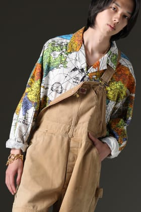 ©SAINT M×××××× 2023SS Double Knee Overalls Spring/Summer Styling