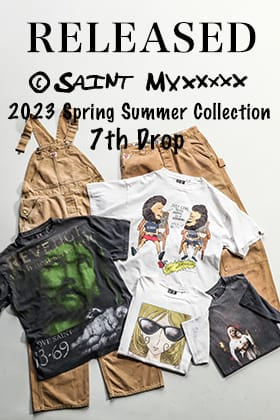 [Arrival information] ©️SAINT M×××××× 2023SS collection 7th drop items are now available both in-store and via mail order!