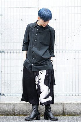 Ground Y - グラウンドワイ × Marilyn Monroe collaboration Wrap belt pants ユニセックス スタイリング!!