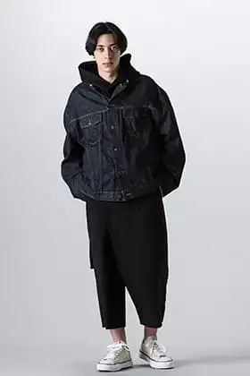 Maison Margiela Denim Layered Jacket Style