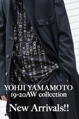 Yohji Yamamoto 19-20AW New Arrival