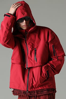 The Viridi-anne Tactical Jacket RED Styling