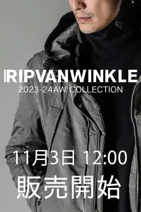 [Release Notice] RIPVANWINKLE 2023AW Mountain Parka will be available from 12:00 PM on November 3rd JPT!