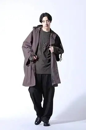 Norwegian Rain & Yohji Yamamoto Styling with Earthy Colors