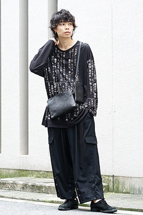 Yohji Yamamoto 19-20AW Dictionary print Style