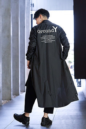 Ground Y 19AW Back Logo shirt Dress Styling !!