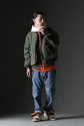 ink 2023-24AW 6Way MA-1 Jacket Styling