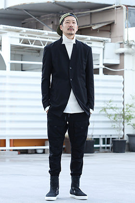 RIPVANWINKLE [ NOTCHEDLESS JACKET × BUSH JERSY PANTS] SET UP