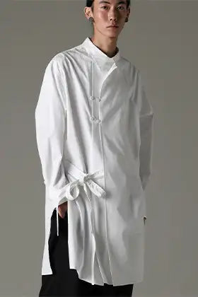 Yohji Yamamoto 23-24AW Recommended Stitch Gown Blouse