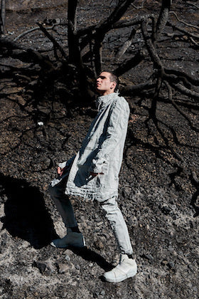 [ ACID GLACIERS; ] JULIUS LIMITED WHITE DENIM COLLECTION