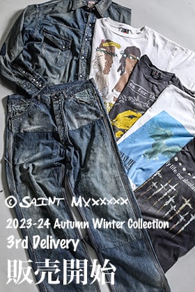 [入荷情報] 只今より ©️SAINT M×××××× 2023-24AWコレクション 3rdデリバリーアイテムを店頭・通販共に販売開始！