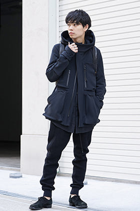 DEVOA 19-20AW Cork Shell 4way Stretch Hood Jacket Style