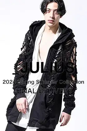 [Arrival Information] JULIUS 2024SS Collection final batch of items has arrived!