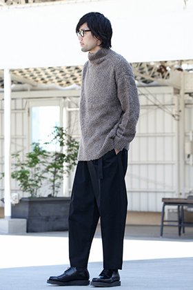 19AW KAZUYUKI KUMAGAI "Mole knit turtleneck pullover" Styling!!