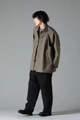 O project 23-24AW Short Mac Coat Style