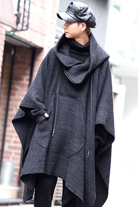 nude:masahiko maruyama & The Viridi-anne 19aw PONCHO Styling!!