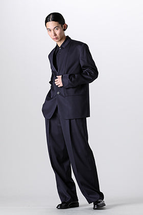 IRENISA lapel-less cutting jacket set up style!