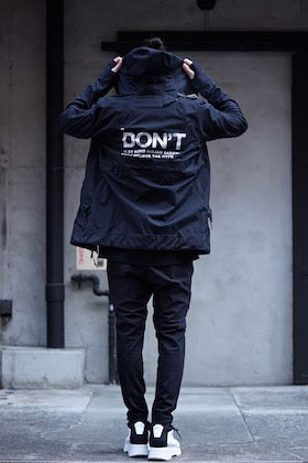 11 BY BORIS BIDJAN SABERI 19 S/S [ "DON'T" Military blouson ]