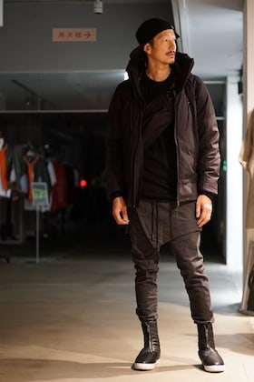 RIPVANWINKLE [ COLLABORATION DOWN JACKET ] styling!!!