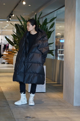 NILøS 18 A/W [ Neck Cover Hooded Down Coat ]