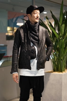 RIPVANWINKLE × CIVILIZED [ Leather Track Jacket ] Styling!!!