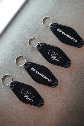 EXCLUSIVE MOTEL KEY PRESENT!!! [ RIPVANWINKLE × .LOGY kyoto ] SPECIAL VERSION!!!