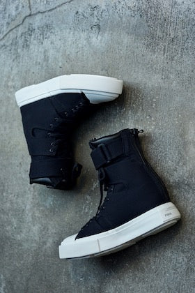 JULIUS 18 A/W [ Canvas Strap Edge Sneaker ]
