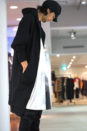 JULIUS [ Combination Over Zip Up Hoodie ] styling !!