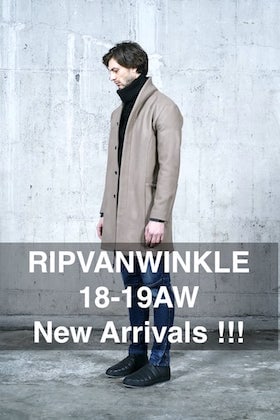 RIPVANWINKLE 18-19AW New Arrivals !!!