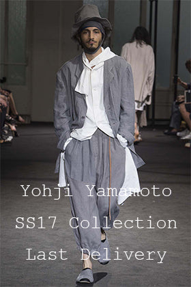 Yohji Yamamoto SS17 Items last Delivery