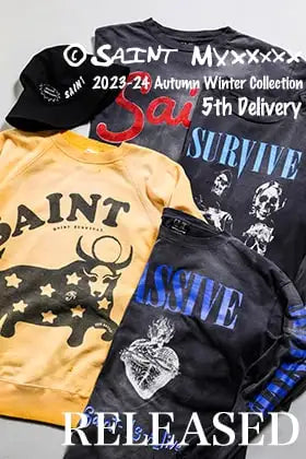 [Arrival Information] SAINT Mxxxxxx 2023-24AW Collection 5th Delivery Items Now Available In-Store and Online!