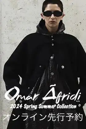 [Reservation information] Omar Afridi 24SS collection is now available for online reservation!