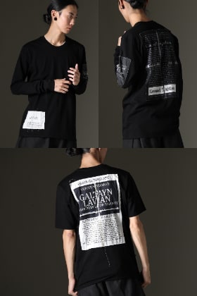 nude:masahiko maruyama 2023-24AW Patch T-shirt Styling