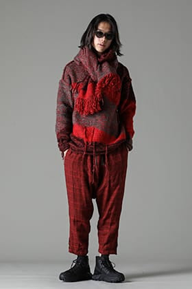 The Viridi-anne Grunge Sweater RED Styling