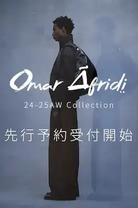 [Reservation information] Omar Afridi 24-25AW Collection Online Pre-Order Start.