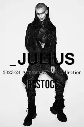 [Arrival Information] Restocked items from the JULIUS 2023-24AW Collection have arrived!