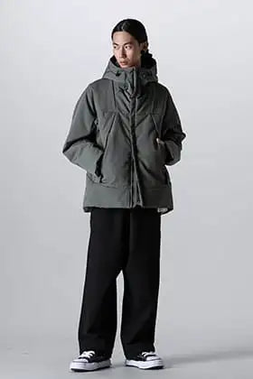 LANTERN Heated Hooded Blouson: Foliage Styling!