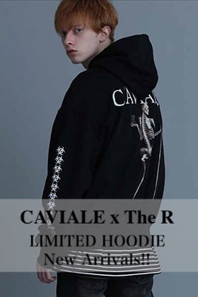 CAVIALE × The R LIMITED HOODIE New Arrivals!!