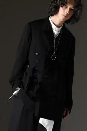 Yohji Yamamoto 2023-24AW Double Jacket Styling