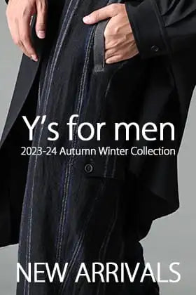 Y's for men 23-24AW Collection New Arrivals!