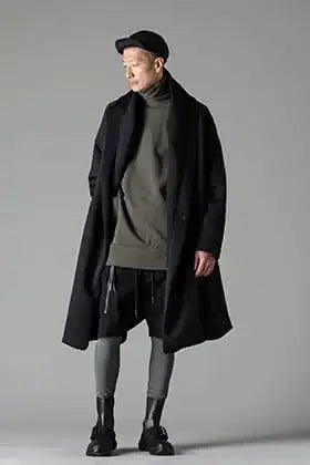 RIPVANWINKLE Side Pocket Jersey Coat Style