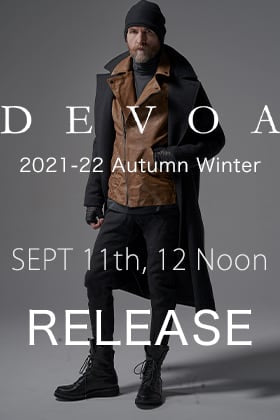 DEVOA 2021-22 AW Collection will be on sale September 11th at 12 noon!