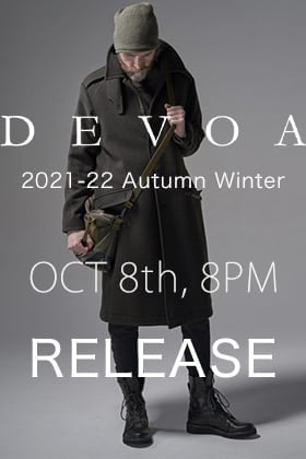 DEVOA 2021-22 AW Collection will be on sale October 8th at 8PM!