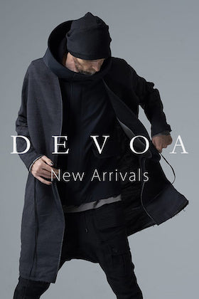[入荷情報] DEVOAからワイルドシルクのコートとジャケットが入荷しました